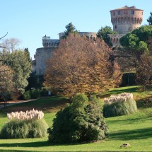 Again the Medici Fortress / prison seen from the archaeologic garden